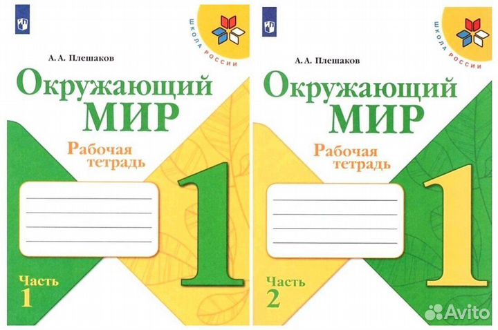 Рвбочии тетради Окружающий мир 1 класс