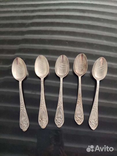 Чайные ложки мельхиор СССР