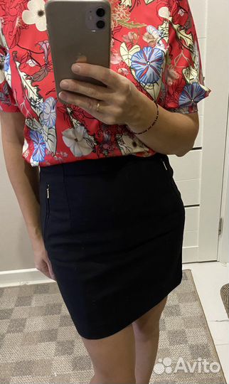 Блузка шелковая