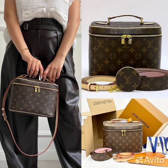 Сумка + косметичка Louis Vuitton хит