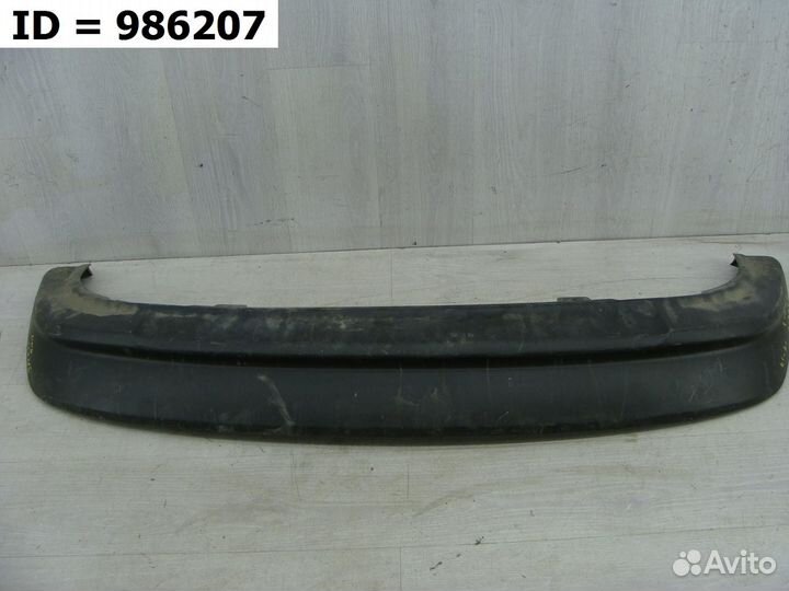 Спойлер заднего бампера Kia Rio