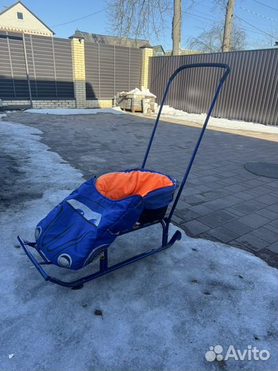 Санки с чехлом