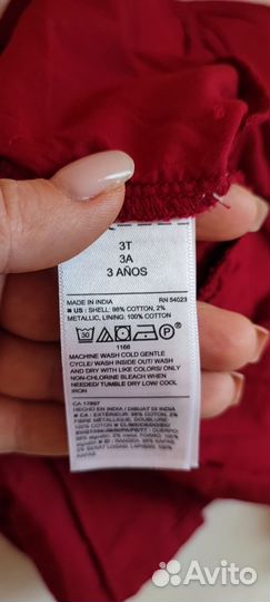 Новое платье Old navy 3t