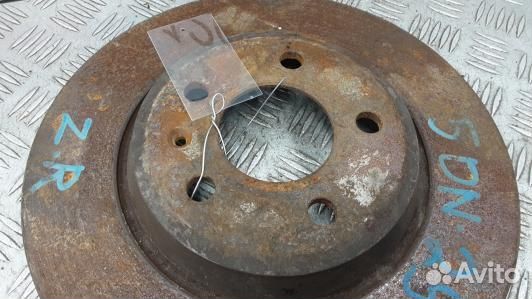 Диск тормозной задний audi A4 B8 (5DN29LR01)