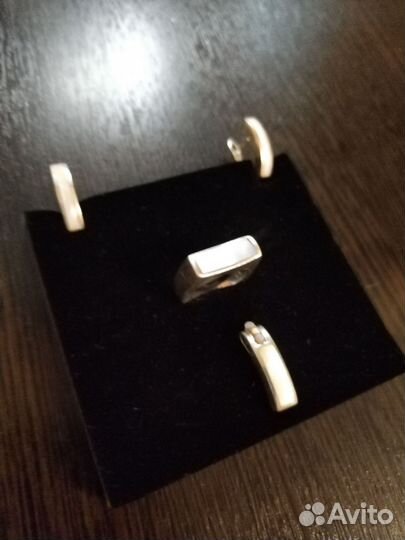 Серебряный комплект