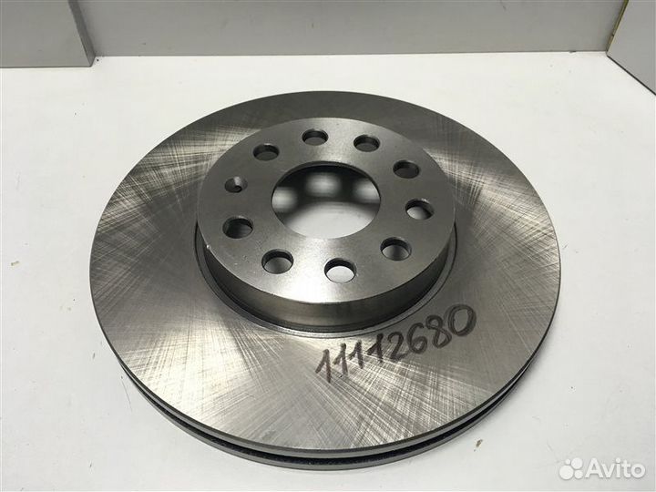 Диск тормозной передний вентилируемый Skoda