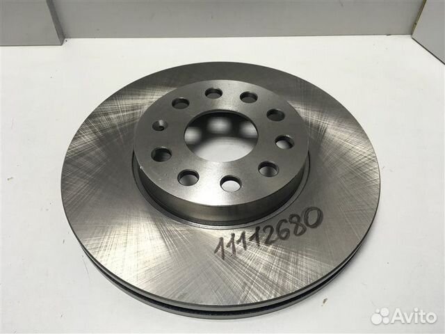 Диск тормозной передний вентилируемый Skoda