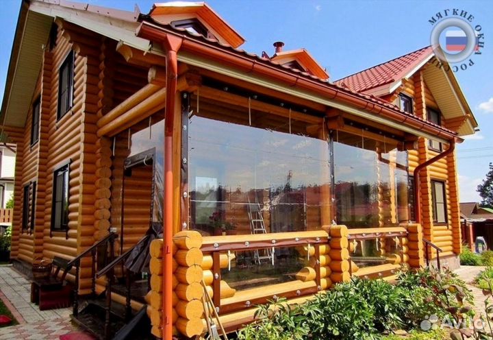 Мягкие окна из ткани пвх