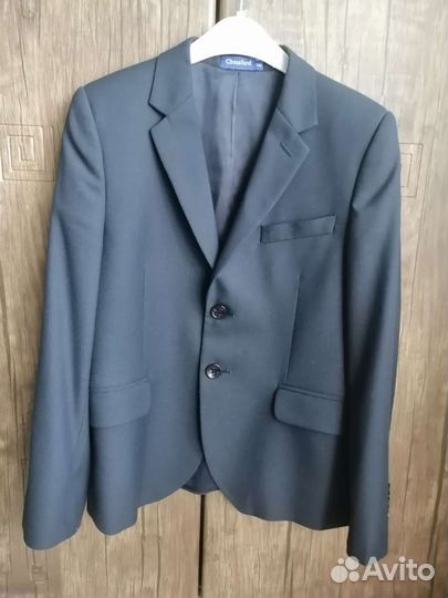 Пиджак школьный для мальчика 140