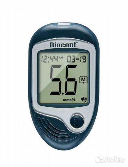 Глюкометр diacont voise.Говорящий результат,новый