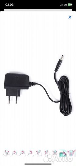 Детские электрокачели babyton