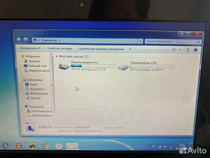 Ноутбук neetbook Hp mini 110