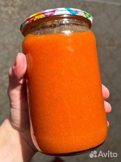 Облепиховое варенье перетёртые