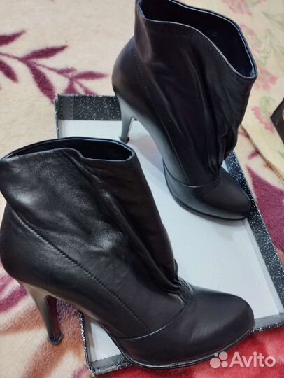 Ботильоны натуральная кожа