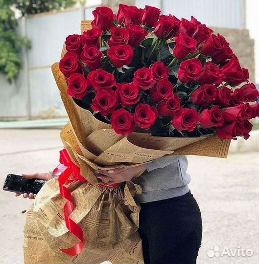 Высокие розы Гигантские розы Доставка цветов