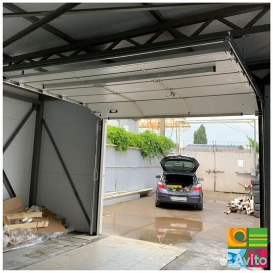 Гаражные ворота alutech