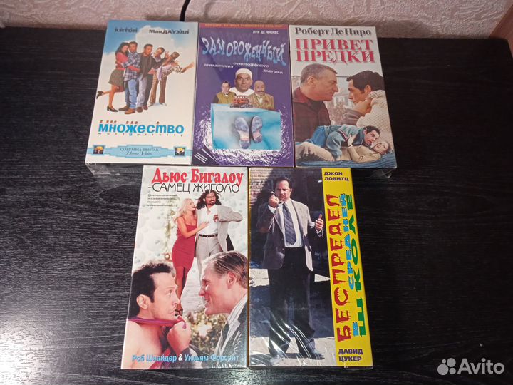 Видеокассеты с фильмами 18 + Эротика Новые