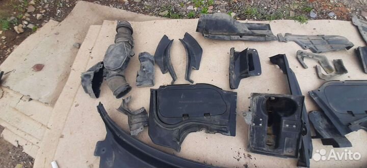 Жабо накладки защита пластик infiniti fx35 s50