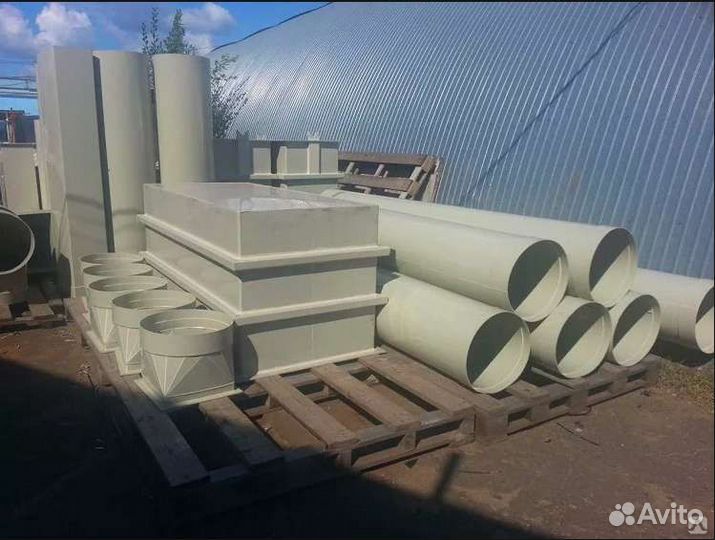 Вентиляция и воздуховоды из полипропилена