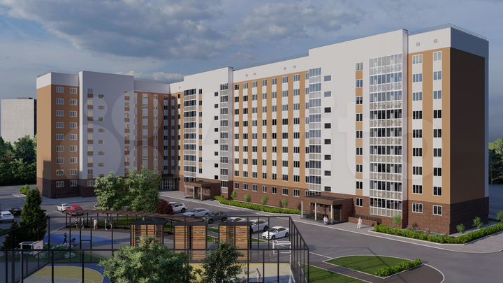 2-к. квартира, 51,2 м², 4/10 эт.