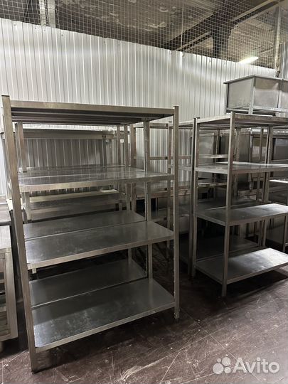Стеллаж из нержавейки