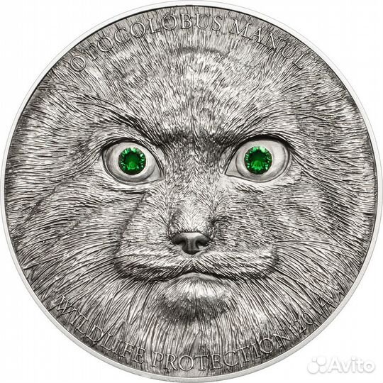500 Тугриков 2014 Монголия Кошка Манул (оригинал)