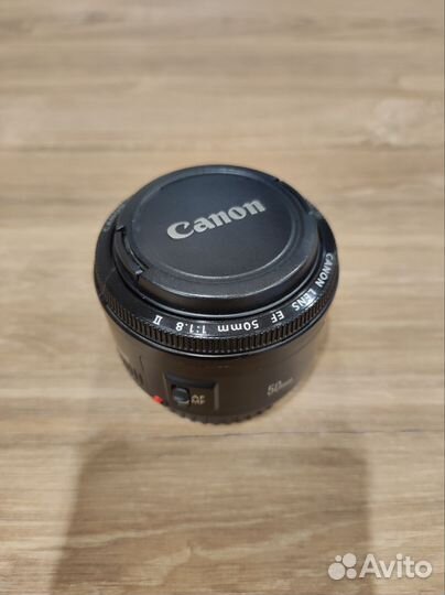 Объектив Canon 50mm 1.8