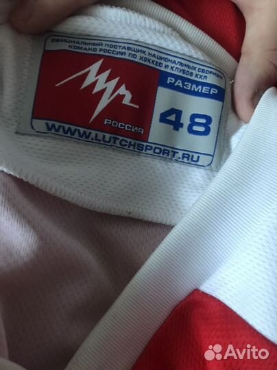 Хоккейная джерси хк металлург