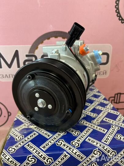 Компрессор кондиционера Solaris Rio 2010-2017