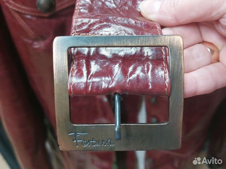 Женская кожаная дубленка42-44