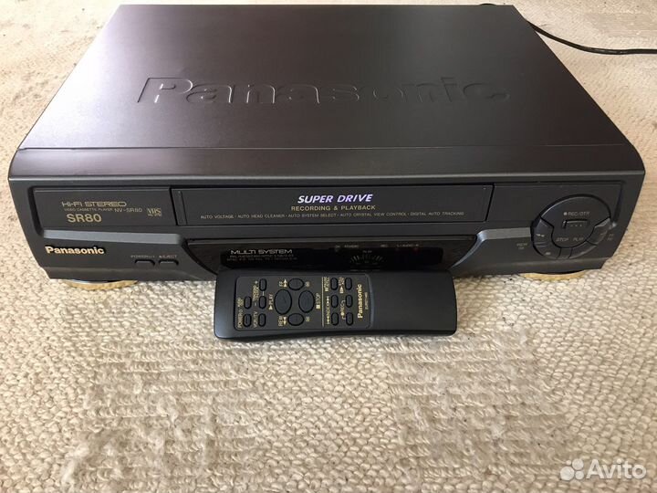 HI-FI.Stereo.Panasonic NV-SR 80.Видео-Плеер