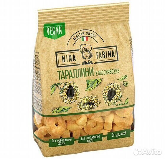 Nina Farina Тараллини Сушки 180г