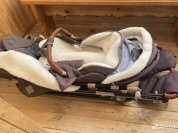 Детские санки коляска ника 7 8