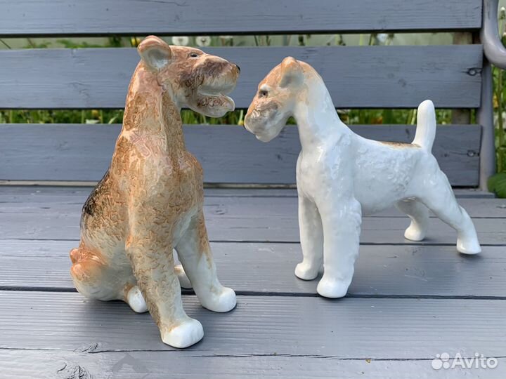 Собаки фарфоровые статуэтки