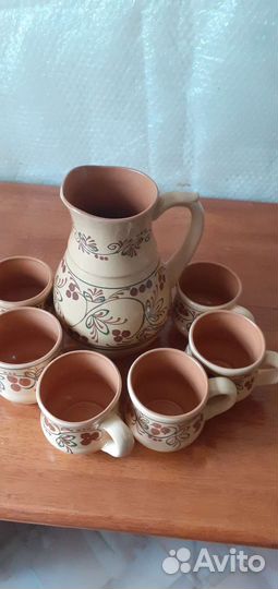 Набор для напитков глина