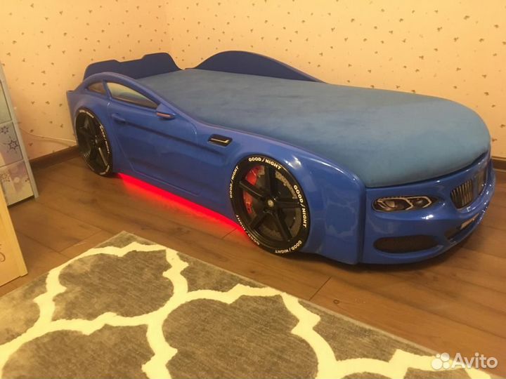 Детская кровать Машинка, разные модели