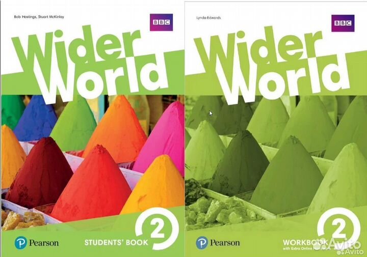 Wider World 2 Studens book+Wоrkbооk комплект новый