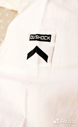 Кимоно для каратэ и шлем(на 8-10 лет, 120-140см)