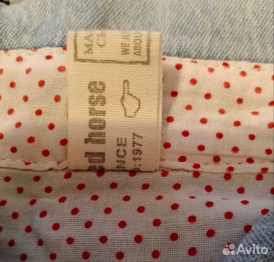 Платье-туника джинсовое