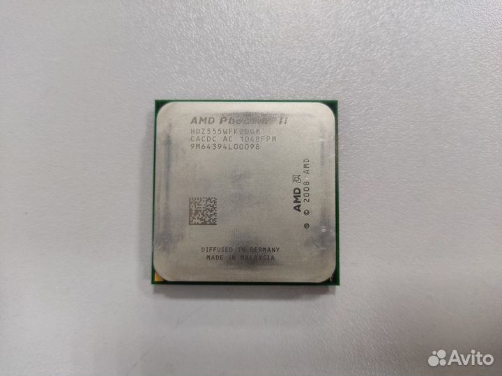 Процессор AMD Phenom II X2 555, sAM3