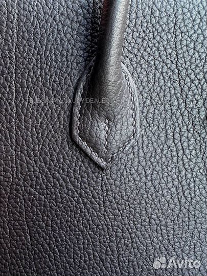 Сумка Hermes Birkin 25 Chocolate togo Verso