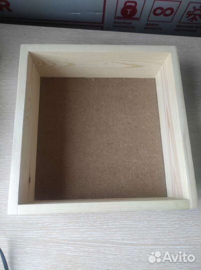 Ящик деревянный подарочный