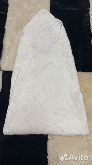 Вязанный плед детский ручная работа