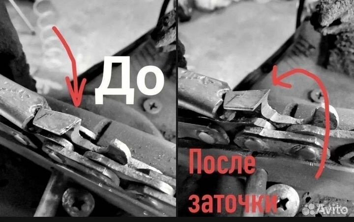 Заточка цепей бензопил, электропил