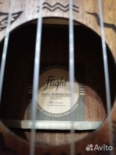 Укулеле концерт Flight DUC323 MAH
