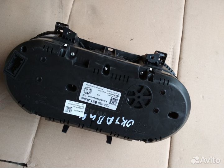 Панель приборов Skoda Octavia A7 1.2 DSG