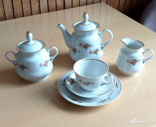 Чайный сервиз СССР Рига