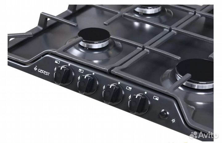 Встр-ая варочная панель газовая gefest 1210