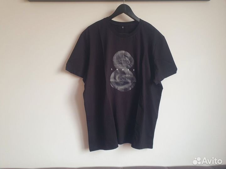 Футболка мужская со змеей новая