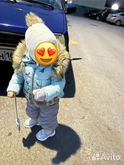 Зимний костюм для девочки